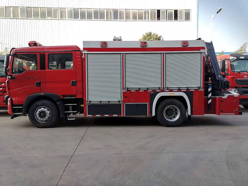 国六豪沃抢险救援消防车